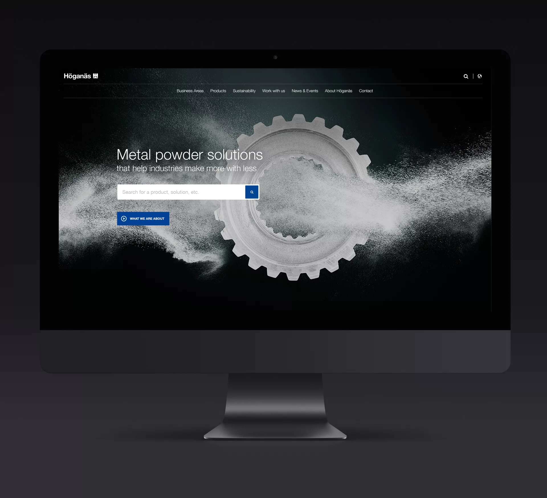 Höganäs web desktop